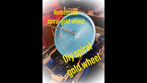 Gilded magical spiral wheel
